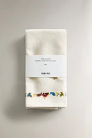 LEAF PRINT NAPKINS (SET OF 2)