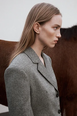VESTE CROISÉE CHINÉE