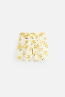 MAILLOT DE BAIN LONG À IMPRIMÉ FLORAL