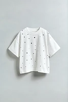 T-SHIRT À APPLICATIONS
