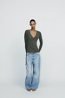 SOFT WRAP TOP