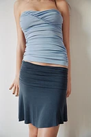 ASYMMETRIC MINI SKIRT