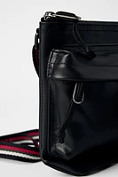 SAC BANDOULIÈRE EN CUIR BOBBY GILLESPIE X ZARA
