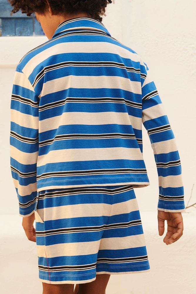 LIMITED EDITION STRIPED POLO