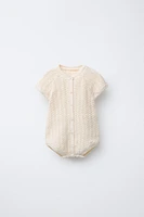 CROCHET KNIT ROMPER