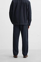 COTTON-LINEN PANTS
