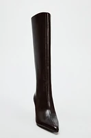 BOTTES À TALON FIN