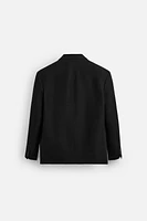 LIMITED EDITION LINEN-COTTON SUIT JACKET