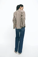 OVERSIZED STRIPED SHIRT
