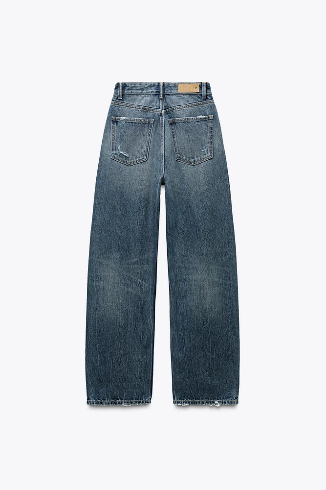 JEAN TRF CURVED TAILLE HAUTE