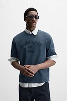 CAMBRIDGE© RAISED TEXT T-SHIRT