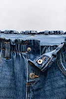 PAPERBAG PLEATED JEANS