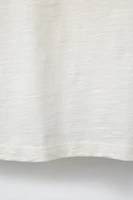 SLUB PLAIN T-SHIRT