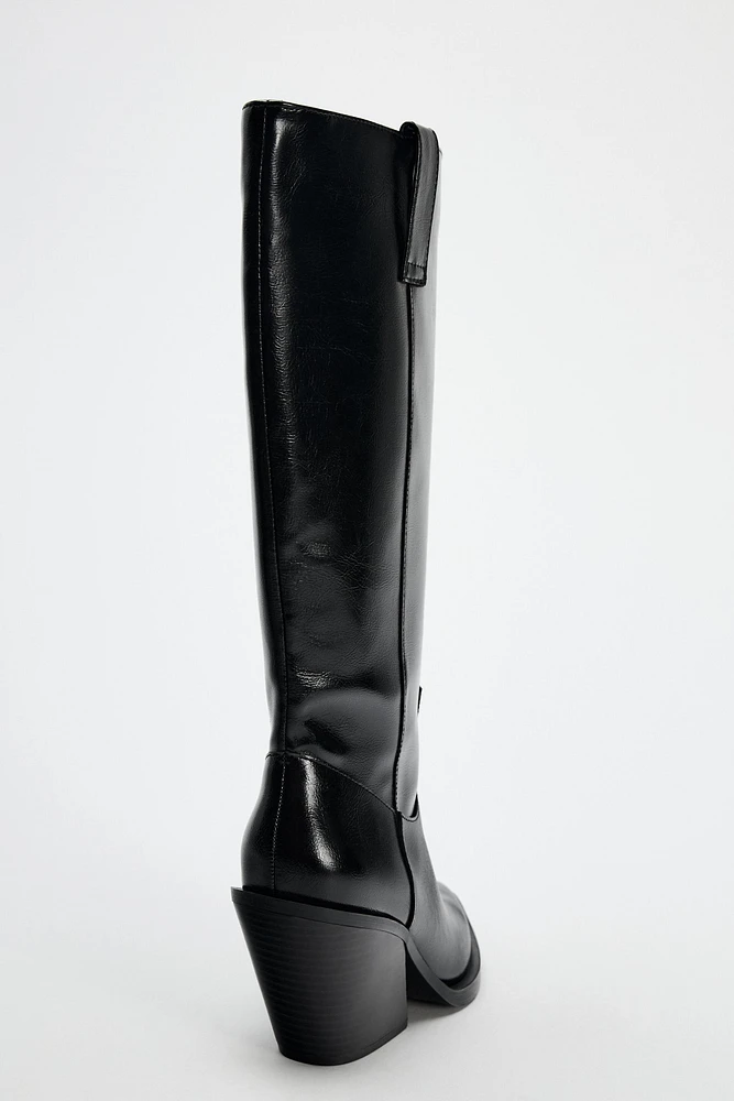 HEELED COWBOY BOOTS