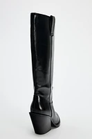 HEELED COWBOY BOOTS