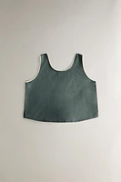 CHILDREN'S PLAIN COTTON BLOUSE