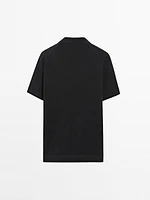 Polo en maille 100 % lin