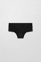 FRINGE BIKINI BOTTOMS KATE MOSS X ZARA