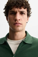 QUARTER ZIP POLO