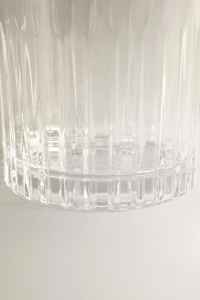 VERRE EN CRISTAL RELIEF