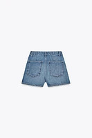 JUPE-CULOTTE EN JEAN TRF