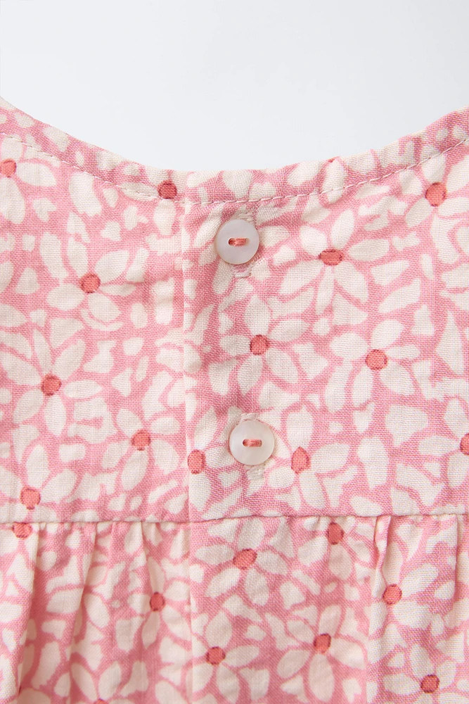 CHEMISE À FLEURS
