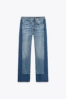 STRAIGHT CUT MID RISE JEANS ZW COLLECTION
