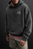 SWEAT À CAPUCHE IMPRIMÉ