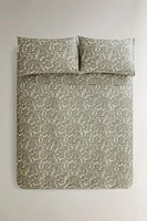 PAISLEY SATEEN DUVET COVER