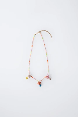 COLLIER FANTAISIE CHAMPIGNONS