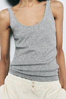 MINI RIBBED TOP