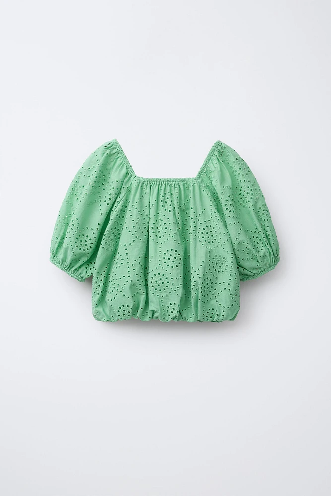SCHIFFLY BALLOON TOP