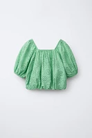 SCHIFFLY BALLOON TOP