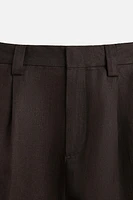 PANTALON DE COSTUME 100 % LIN
