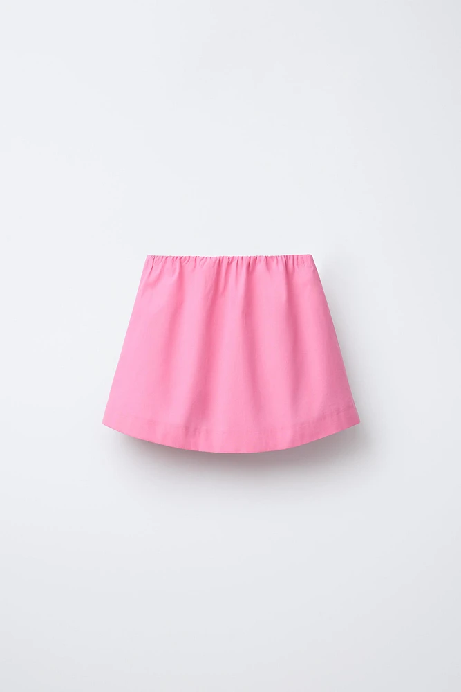 JUPE-SHORT FLEURIE
