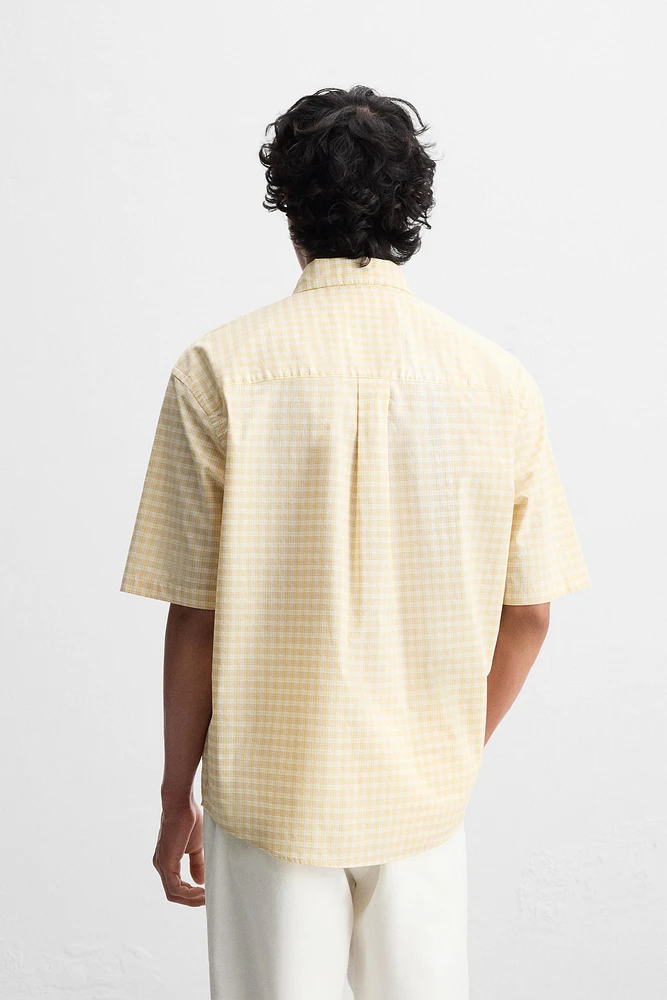 CHEMISE RELAXED FIT À CARREAUX