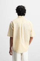 CHEMISE RELAXED FIT À CARREAUX
