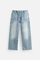 RELAXED FIT JOGGER WAIST JEANS