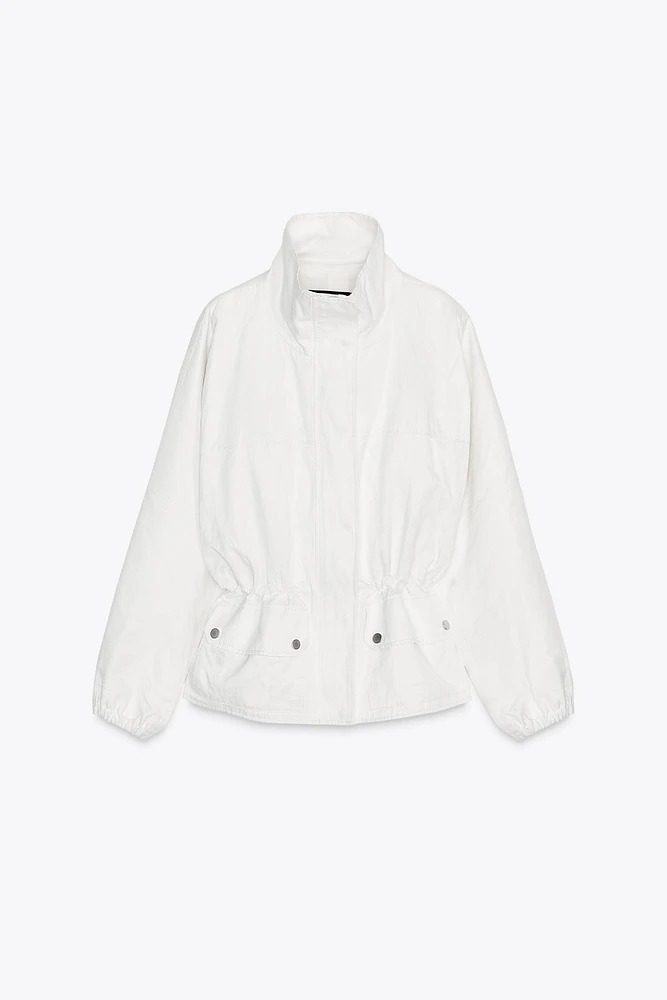 BLOUSON OVERSIZE À POCHES ZW COLLECTION