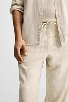 JACQUARD STRIPED PANTS