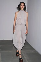 BALLOON MIDI SKIRT