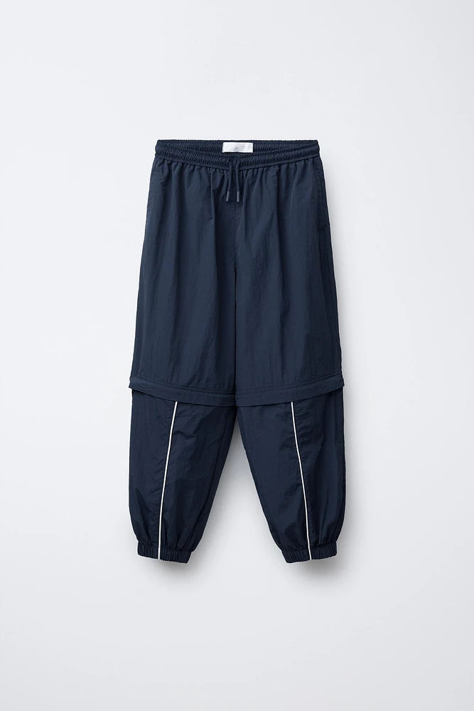 NYLON BALLOON CONVERTIBLE SHORTS