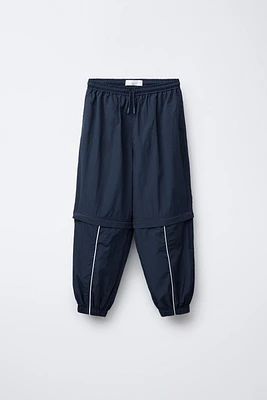 NYLON BALLOON CONVERTIBLE SHORTS