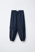 NYLON BALLOON CONVERTIBLE SHORTS