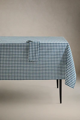 GINGHAM COTTON TABLECLOTH