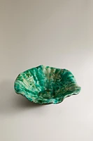 DECORATIVE TERRACOTTA BOWL