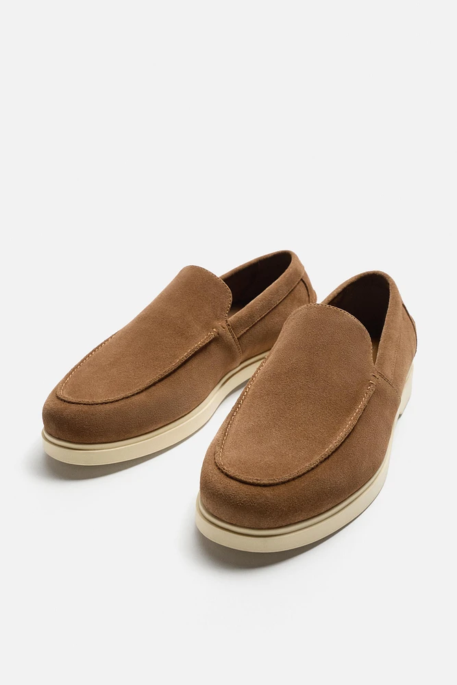MOCASSIN CASUAL EN CUIR