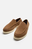 MOCASSIN CASUAL EN CUIR