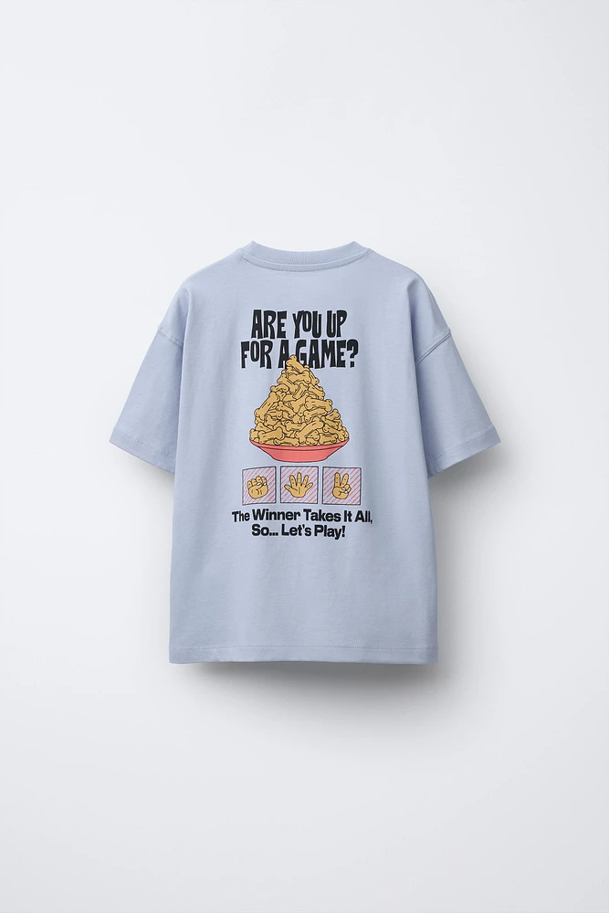 T-SHIRT À IMPRIMÉ CHIENS