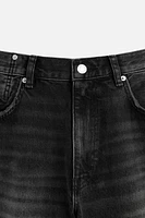 BAGGY FIT JEANS WITH SEAMS